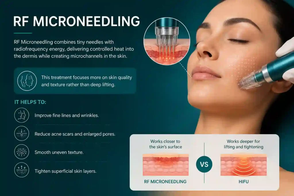 What Does RF Microneedling Do That HIFU Alone Cannot Wentworth